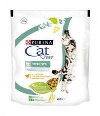 Cat Chow Sterilised сухой корм для стерилизованных кошек и кастрированных котов 15 кг.